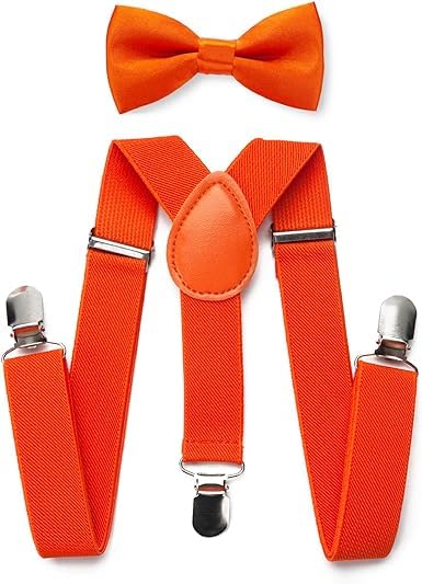 Adjustable Elastic Y Back Style Suspenders for Men,wonmen,Boys, Girls (orange)-image-25