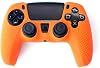 Playstation 5 Orange Color Arm Protector Silicone Case Tp5