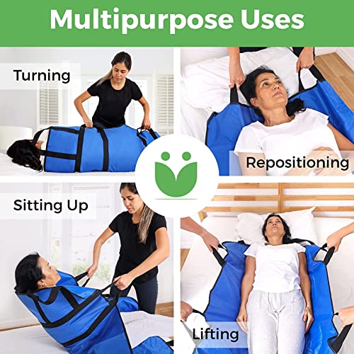 Patiëntoverdrachtslaken,Waterdicht positioneringsbedkussen,Herbruikbaar patiëntenhulpblad,Multifunctioneel waterdicht herbruikbaar positioneringsbedkussen,Breedbandontwerp,Uitstekend vakmanschap,voo - Afbeelding 5