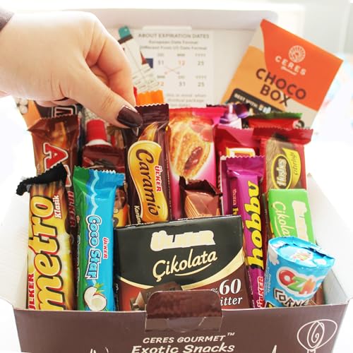 Ceres Gourmet International Chocolate Variety Box, Full-Size Foreign Chocolates and Candies and Bars, Assorted Exotic Turkish Candy Snacks from Around The World - Image 3