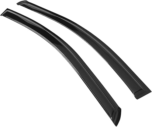 Miniatura 3 de IKON MOTORSPORTS, 2007 2008 2009 2010 - Cinta de montaje lateral en viseras de ventana compatibles con Honda Civic 2006-2011, deflectores de viento