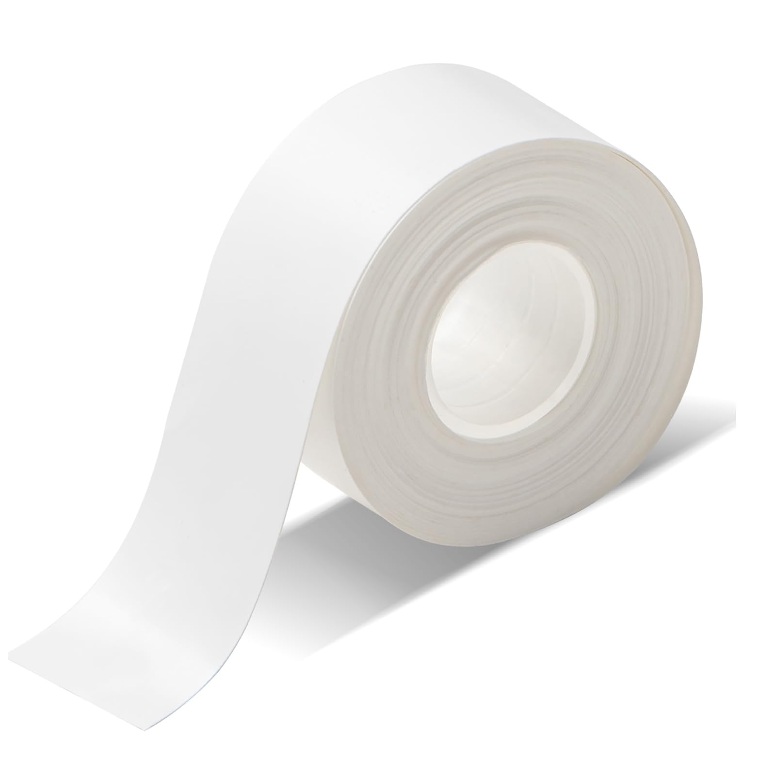 Label Maker Tape - 15mm x 4M Long/Roll, Self-Adhesive Labels for PRT QUTIE, HPRT H11, Makeid L1, D30, No RFID Printer, Name, Price, School Sticker Labels, White