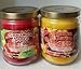 Smoke Odor Exterminator 13 oz Jar Candles Assortment Two Fragrances Bundle Cinnamon Apple / Peace & Love.