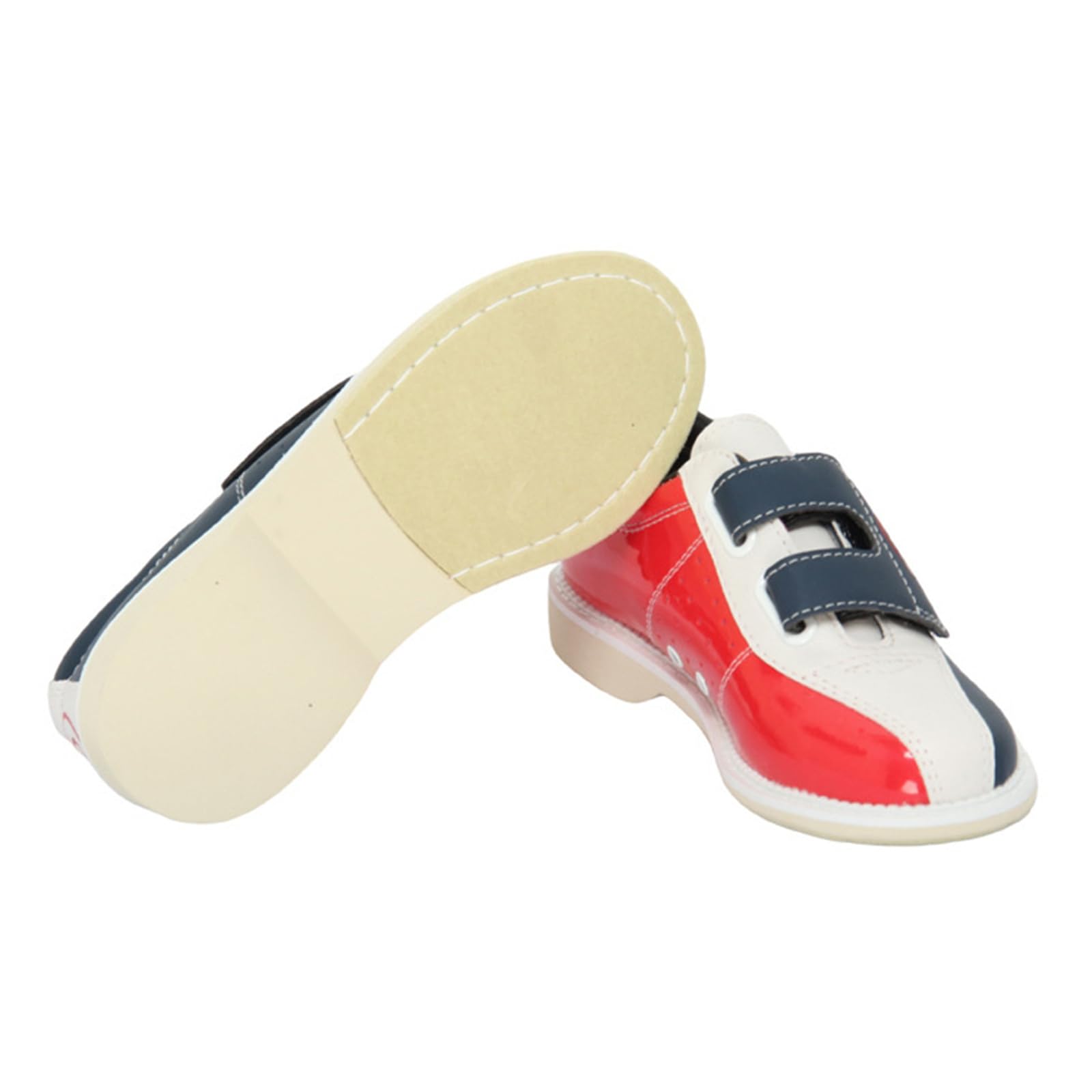 JiuQing Zapatos De Bolos Hombres Mujeres Zapatos De Entrenamiento para Principiantes De Bolos En Interiores Suela Deslizante Ligeros