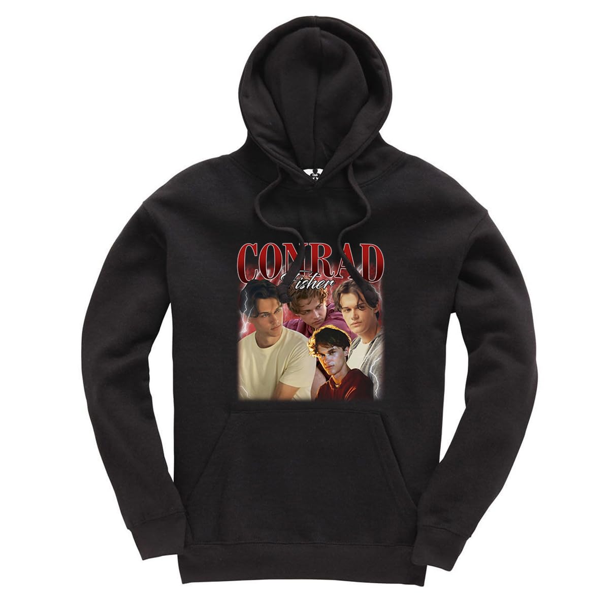 New Spirit Original Unisex Black Conrad Fisher, Trending Trendy Cool Jumper Funny Adults Hoodie Jumper