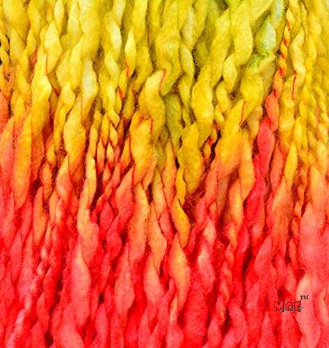 Image of Knitting Yarn Thick Chunky Wool, Sumo Macaw 500 GMS Best Used with Knitting Needles-BK Art-HCJ