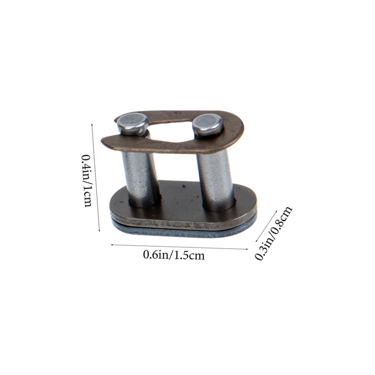 Unomor 16pcs Aluminum Alloy Bike Chain Connector Links Heavy Duty Chain Connecting Link Buckle Replacement for Motorcycle Accessories