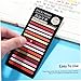 IMIKEYA 8packs Highlighter Strips Tape Pastel Sticky Flags Book Indexing Tabs Long Page Markers Removable for Reading