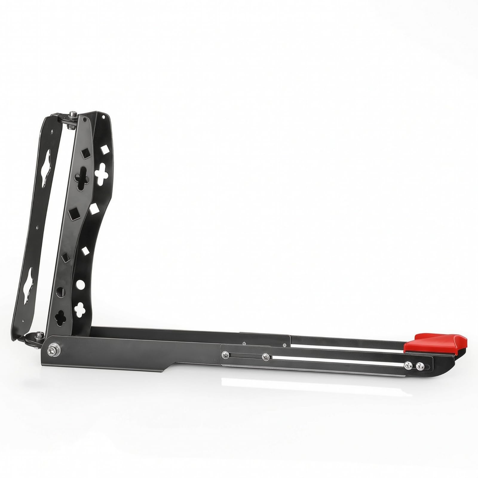 Almacenamiento de bicicleta seguro con soporte plegable de pared