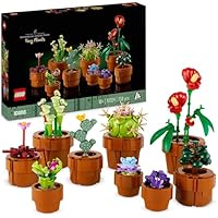 LEGO Botanicals Tiny Plants - 9 Potted Artificial Flowers Set