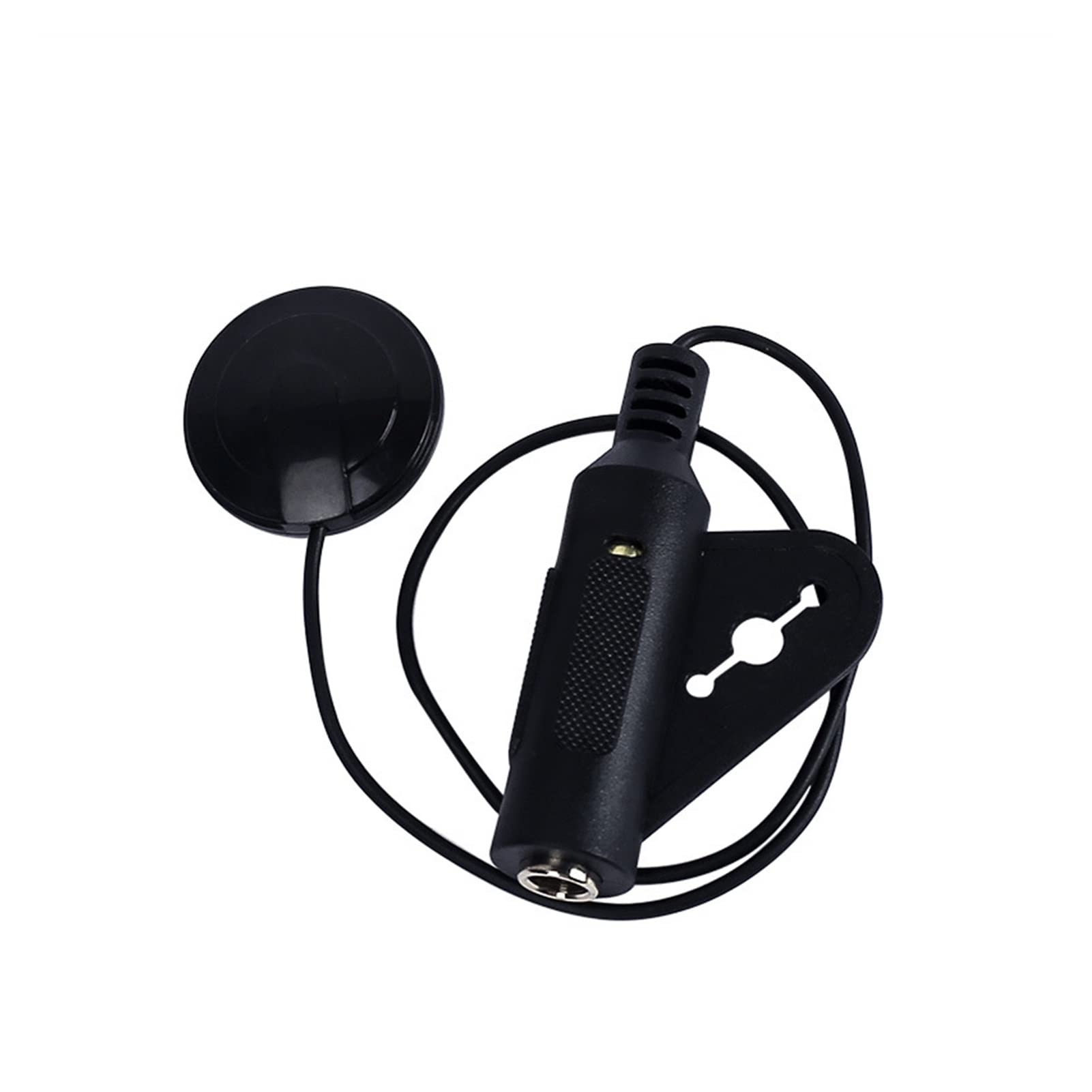 Pickup chitarra Pickup Per Chitarra Professionale Piezo Contatto Microfono Pickup Per Strumento A Corda Acustica Chitarra Violino Banjo Banjo Pickup per chitarra (Color : Black)