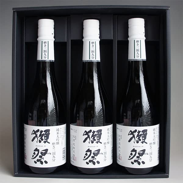 Amazon.co.jp: 日本酒セット 獺祭 純米大吟醸39 磨き三割九分 720ml 3