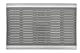 Home2Fashion PUR | PureClean TPE-VC 100% Nachhaltig Fussmatte, Relief-Türmatte, Schmutzfangmatte, Innen und Aussen, Anthrazit-Metallic Oberfläche, Größe ca. 59 x 39 cm, 285511A