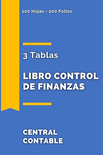 Agenda control de finanzas para personas naturales, 3 tablas Ingresos, Egresos y Gastos fijos, 100 hojas, 200 folios, 3 tablas. Lleva fácilmente tus