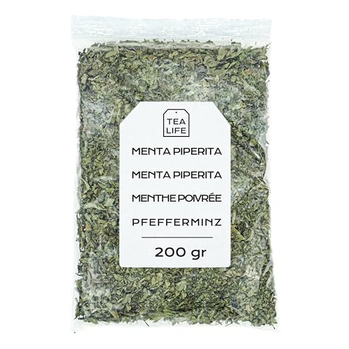Menta Piperita 200g - Hojas de Menta - Menta Piperita Infusion - Te de Menta - Menta Piperita a Granel