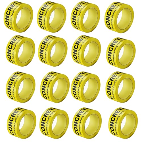 Image of 30 Roll, Per Pack Shuttering Tape /Concrete Tape-35 Meters in Length - 60mm /2.5inch Width, Bopp Tape Used in Slab for Construction of Buildings & Multi-Purpose Use
