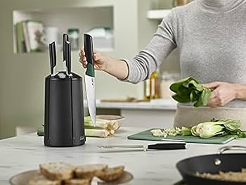 Joseph Joseph Elevate ナイフセット　回転スタンド付き Amazon.com: Joseph Joseph Elevate Knives 5-piece Carousel Set