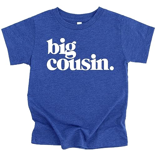 Image of Bold Big Cousin T-Shirts for Girls and Boys Fun Family Outfits