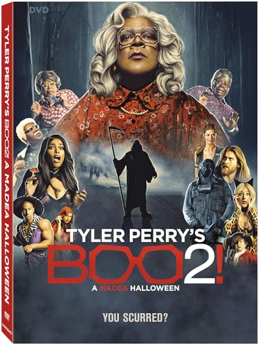 Tyler Perry's Boo 2! A Madea Halloween en DVD para tu noche de películas de terror y risas 2