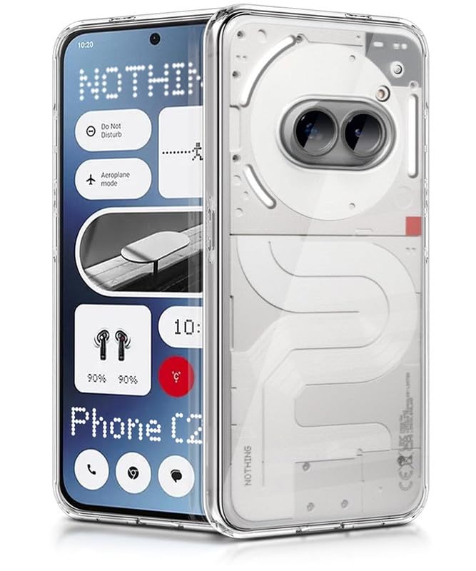 Image of Case Creation Brand -Plastic Mobile Cover For Nothing Phone 2A 5G (Soft & Flexible Back Case),Transparent