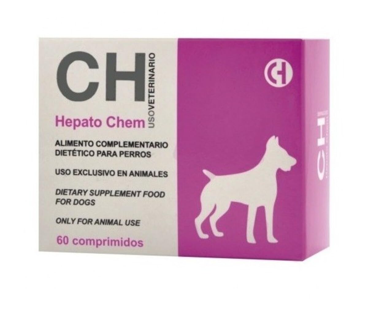 Hepato Chem para Perros con insuficiencia hepática 60 Comprimidos