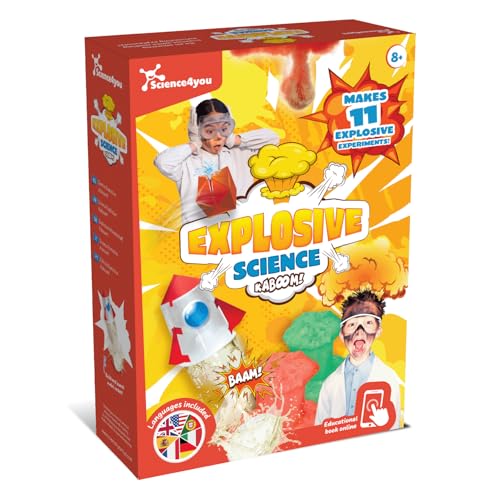 Science4you Experimentos para Niños 7 8 9 10+ Años – Actividades Kaboom de Científicos, Crea tu propio Cohete de Agua, Bombas Efervescentes, Juguetes Educativos, Regalos para Niños y Niñas 8 9 10 11+ Science4you Experimentos para Niños 7 8 9 10+ Años – Actividades Kaboom de Científicos, Crea tu propio Cohete de Agua, Bombas Efervescentes, Juguetes Educativos, Regalos para Niños y Niñas 8 9 10 11+