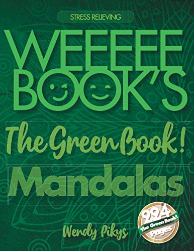 WEEEEE BOOK'S My Green Book! Mandalas ?️ Relaxing Designs to relieve Stress ☯️ Adult Coloring Books Mandalas