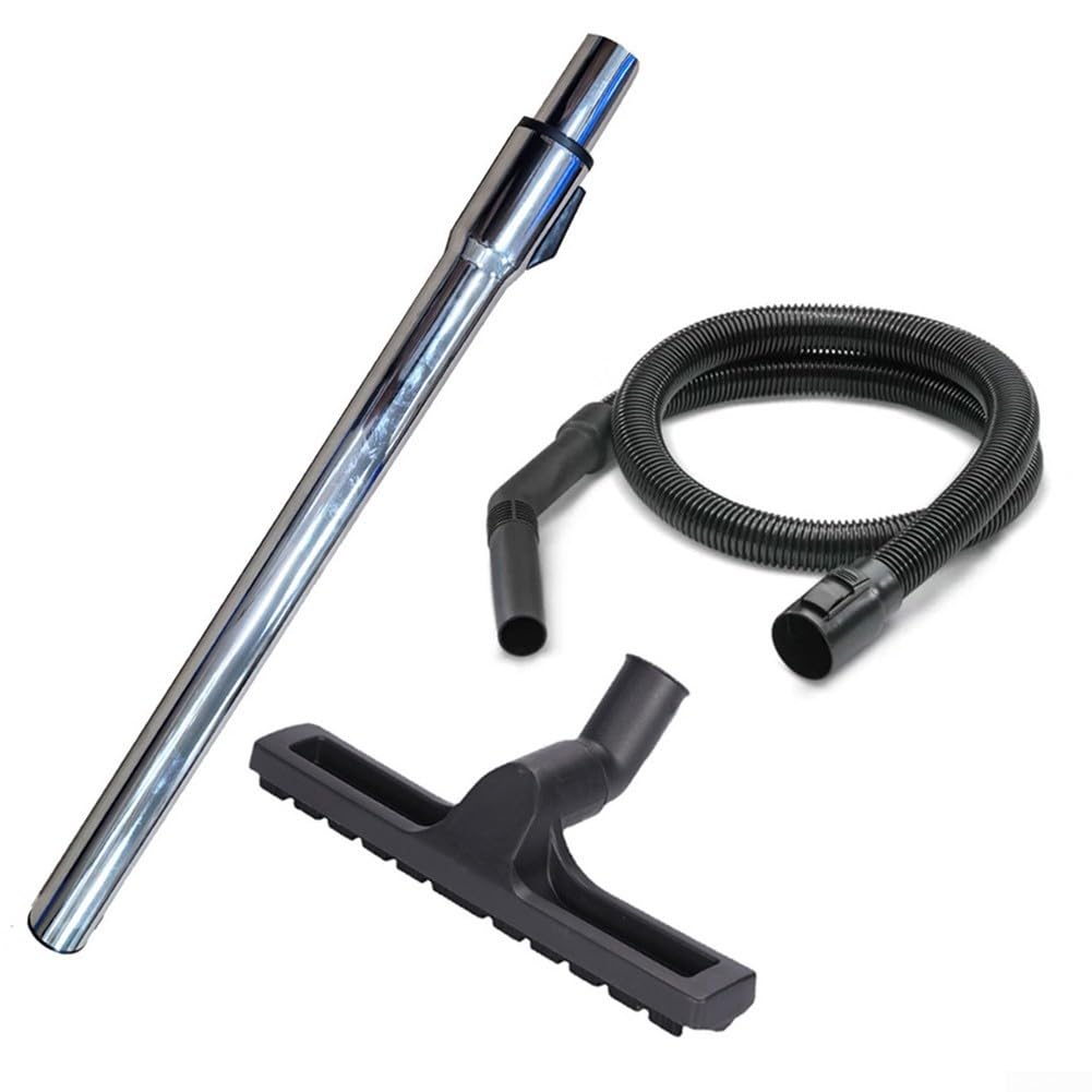 Juego de manguera de succión para cepillo de suelo para Kärcher SE2001, SE4001, SE4002, SE5.100, WD2.200, 1 raspador, 1 manguera, 1 tubo de acero inoxidable