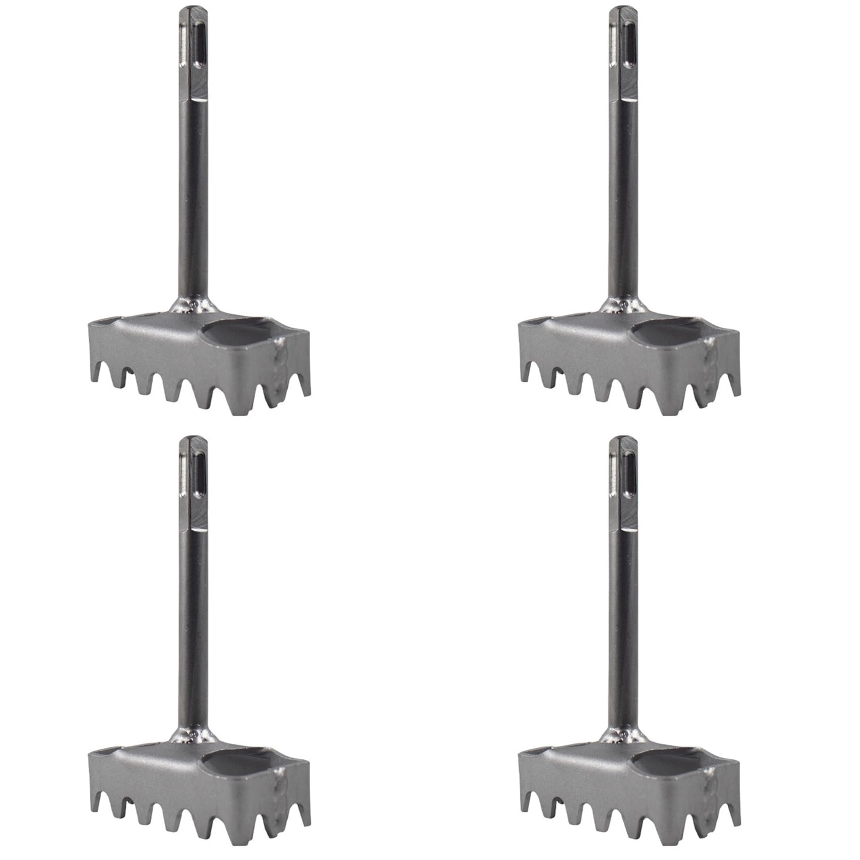 Jnchdghwa As Shown 4X Square Drill Hole Opener Electric Hammer Hole Expansion Plumber Electrician Wall Slotting Installation Socket Tool