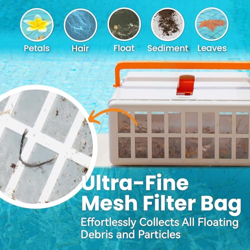 Solar-Powered-Automatic-Robotic-Pool-Skimmer-CleanerSolar-Pool-Surface-Cleaner-Dual-Mode-with-Navigation-Sensor-Daytime–Overnight-Continuous-Cleaning-Ideal-for-All-Swimming-Pool-White Solar Powered Automatic Robotic Pool Skimmer CleanerSolar Pool Surface Cleaner Dual Mode with Navigation Sensor Daytime–Overnight Continuous Cleaning Ideal for All Swimming Pool White