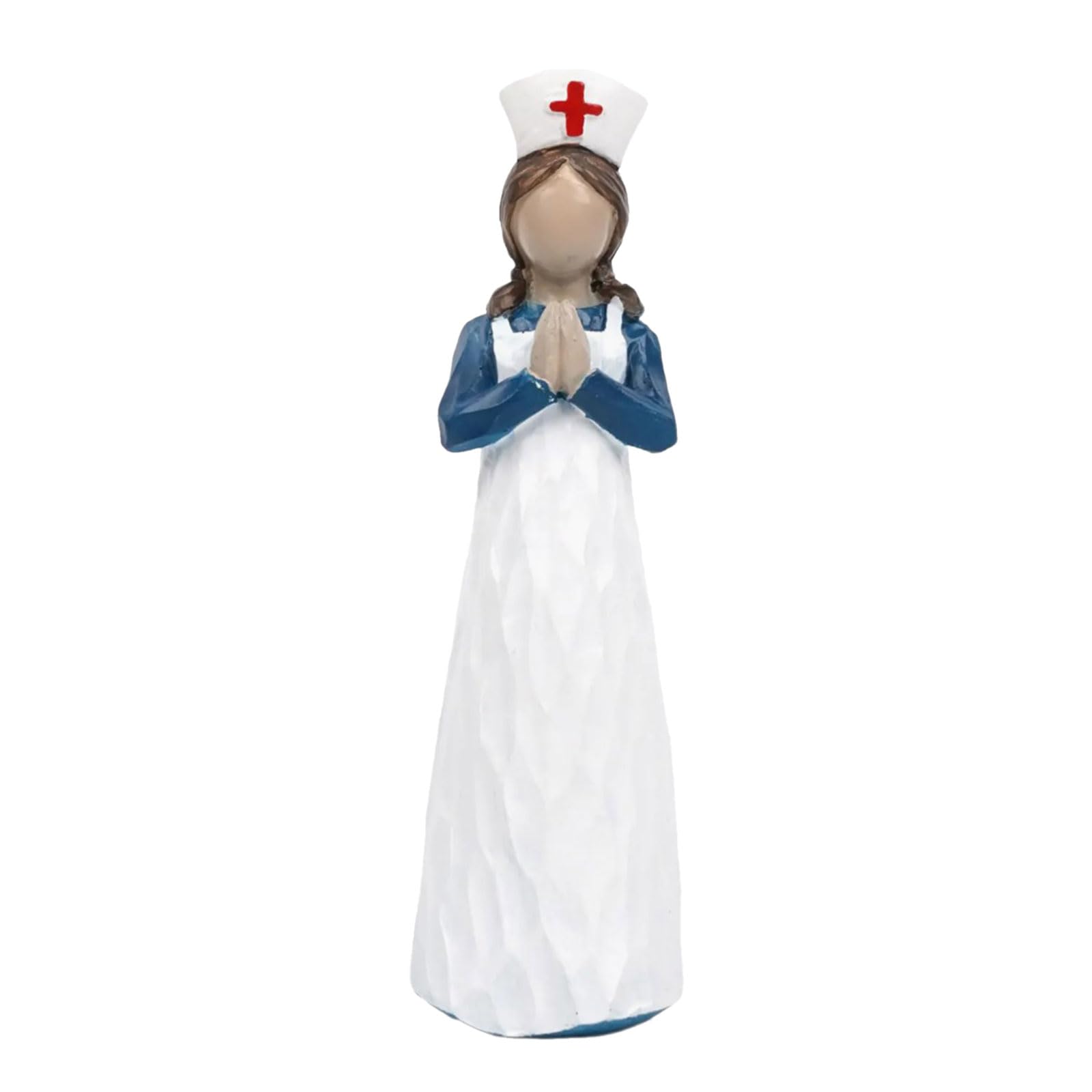 Laiousn B Artistic Nurse Statue With Lamp Heart Symbol For Healthcares Appreciation Thanksgiving Nurses Day Gift Nurses Day Gift Figurine