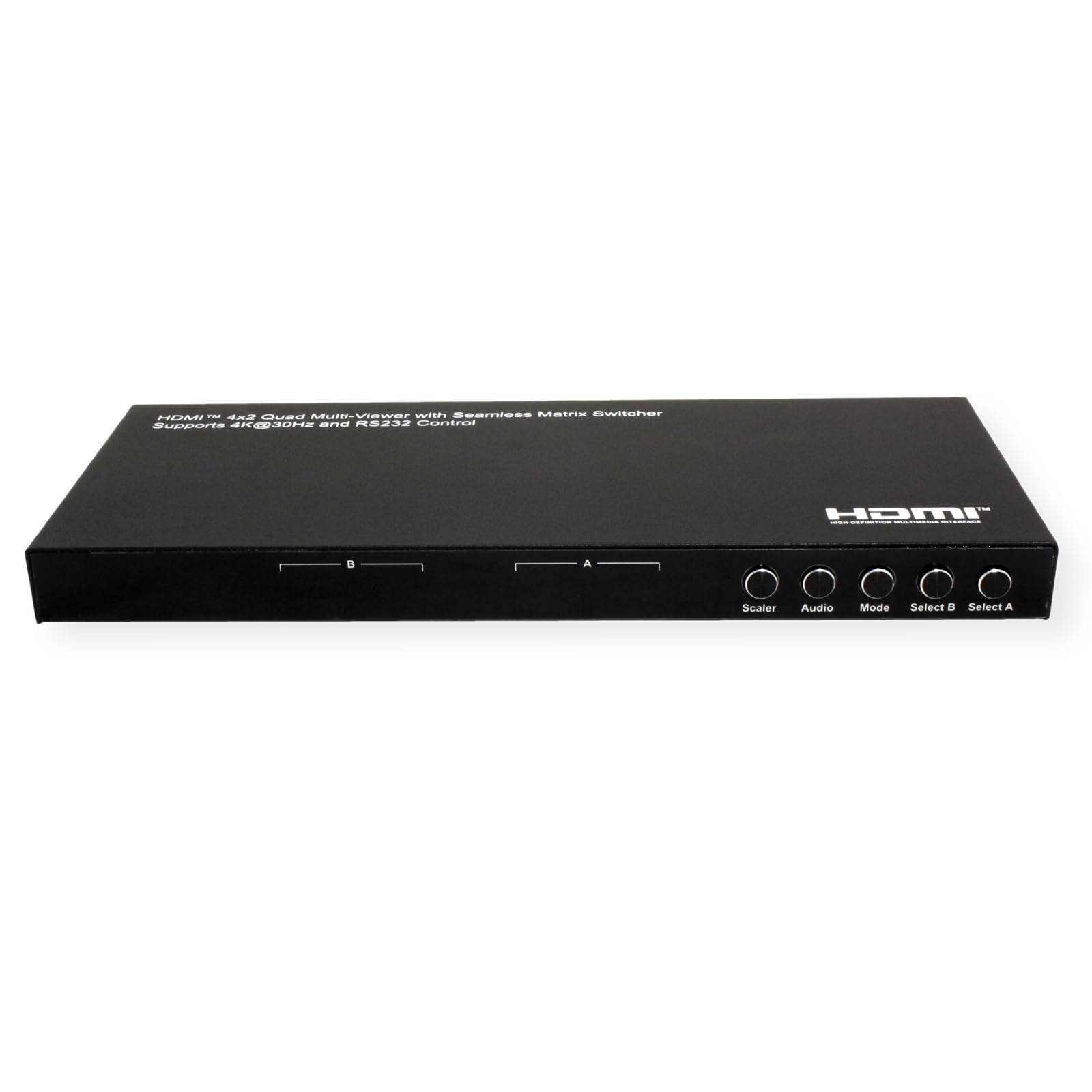 VALUE Przełącznik HDMI Matrix, 4 x 2 Quad Multi-Viewer, płynne przełączanie