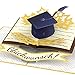 papercrush® Pop-Up Karte Glückwunsch zur Prüfung - 3D Glückwunschkarte zum bestandenen Doktor, Abitur, Bachelor oder Master Abschluss - Handgemachte Doktorhut Karte zum Examen (Medizin, Jura, Arzt) fung Bestanden günstig Kaufen-papercrush® Pop-Up Karte Glückwunsch zur Prüfung - 3D Glückwunschkarte zum bestandenen Doktor, Abitur, Bachelor oder Master Abschluss - Handgemachte Doktorhut Karte zum Examen (Medizin, Jura, Arzt)