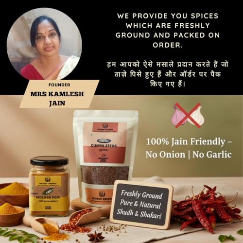 Image of Indiana Organic Black Ginger Herbal Powder (Kaempferia parviflora) - 100% Pure Natural Botanical Ingredient | 100g | Sourced from Nagaland | No Additives | In-House Processed