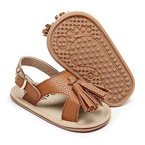 Girls Shoes Walkers Summer for 324M Toe Infant Shoes Flat Toddler Boys Sandals Open Tassels First Water Shoe for Girls2