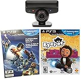 Sony PlayStation 3 Eye Camera + EyePet Game + PS3 Sampler (15 Games) (Bulk Packaging) BUNDLE
