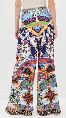 alice + olivia Women's Athena Flared Wide Leg Pants3