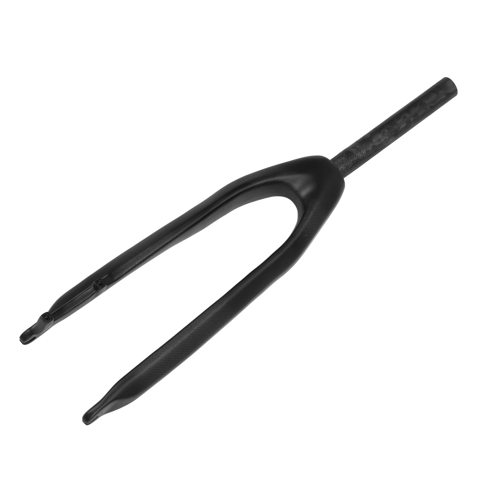 Qcwwy Forcella per Mountain Bike Rigida Assorbimento degli Urti Fibra di Carbonio Bella Forcella per Bici 24 Pollici per Accessori Bici (3K Opaco)