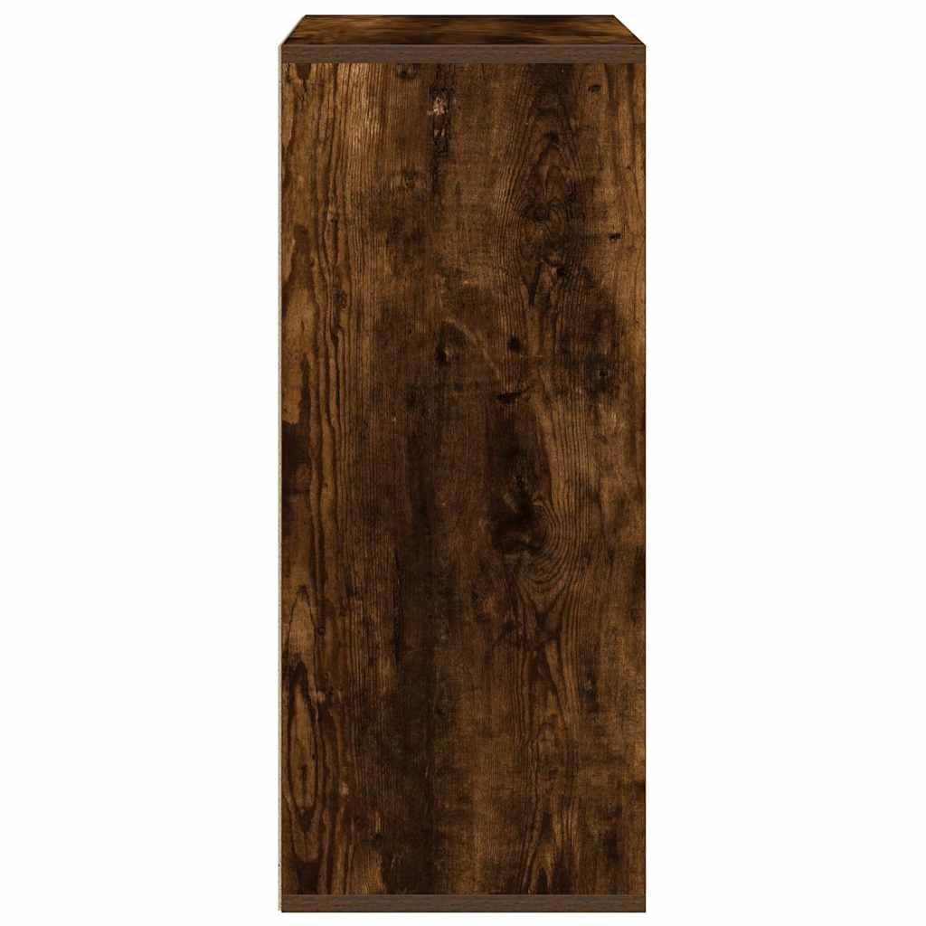 vidaXL Boekenkast 60x30x71,5 cm bewerkt hout betongrijs, opbergkast, boekenrek, opbergplank, boekenplank, opbergrek, rek, kubus opbergeenheid