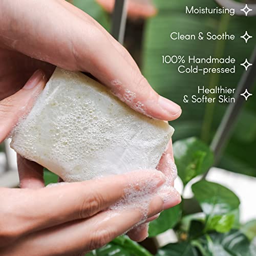Havana & Co. Natural Coconut Soap Bars 5.3Oz Handmade Vegan Moisturizing Soap, All Skin Coconut Body Wash For Women And Men, Homemade Body Face Hand Bath Wash Cold-Pressed Popular Scents #TOP6