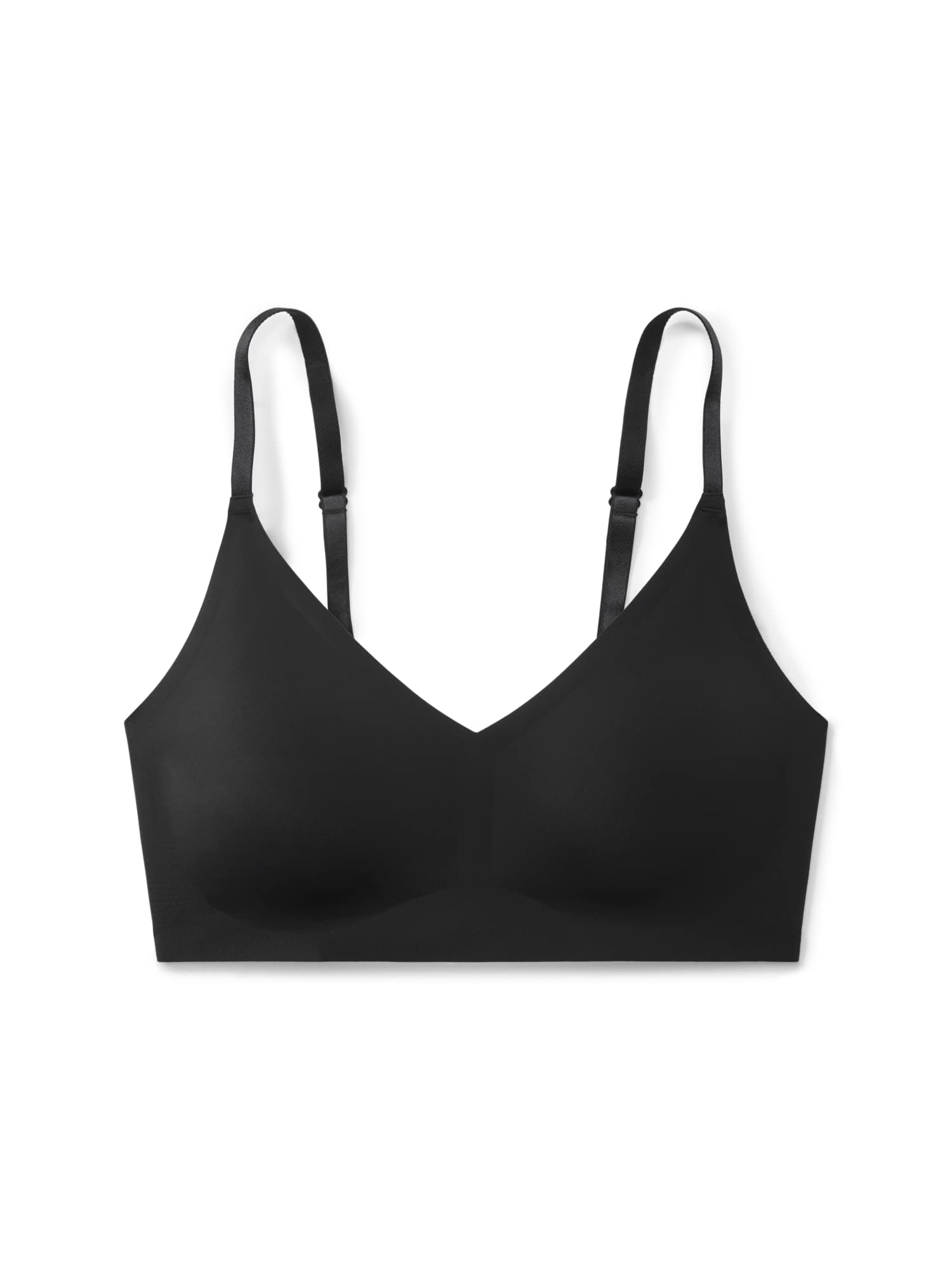 True & Co True Body Boost Triangle-Sujetador con Tirantes Convertibles, Opaco para Mujer