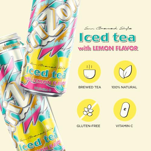 Image of AriZona Lemon Tea - Big Can, 22 Fl Oz (24 Pack)