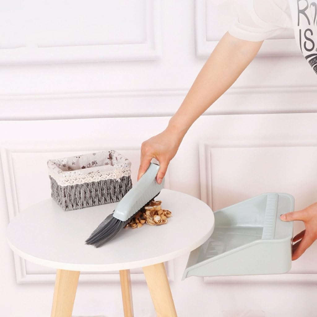 Moderno Juego de Escoba y recogedor de Mango Largo para Suministros de Limpieza del hogar, Barrido con Juego de recogedor para el hogar Conveniente