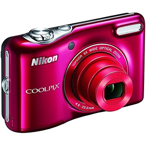 Nikon COOLPIX L32 Digital Camera with 5x Wide-Angle NIKKOR Zoom Lens Cover