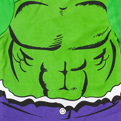 Vêtement Hulk Marvel bébé garçon ensemble 3 pièces pantalon body bonnet 3-6 mois