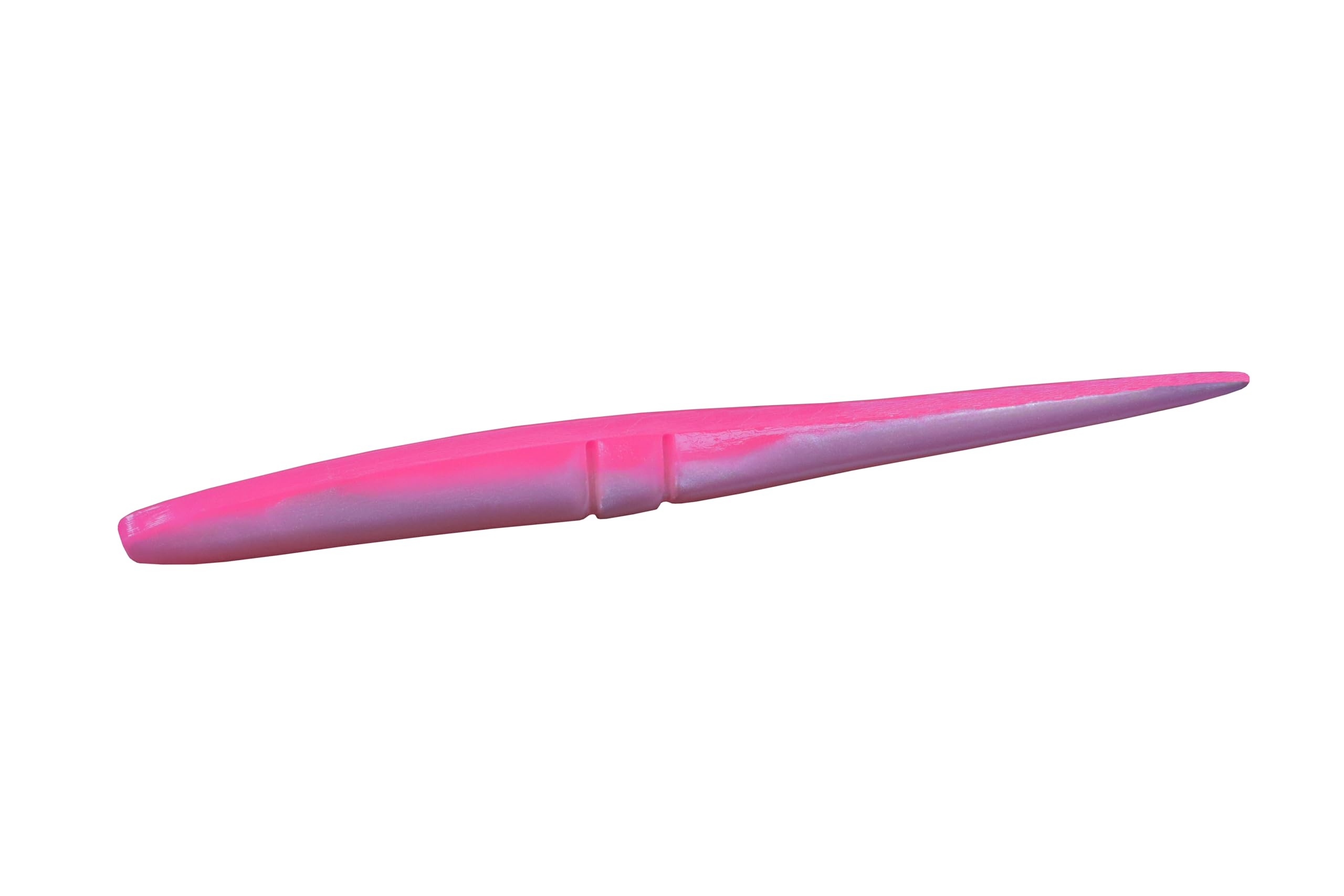 Lunker City Fishing 7.5" Slug-Go Bass Lure Original Soft Stick Plastic Bait 5 Pack Per Bag, Made in The USA - Bubblegum Shad 147