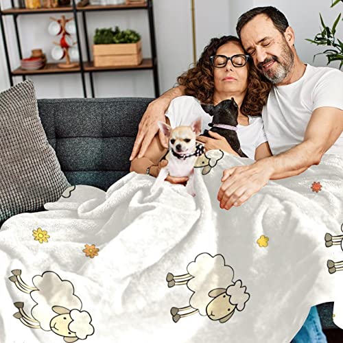Jeté de lit en polaire doux pour couverture canapé léger - 7