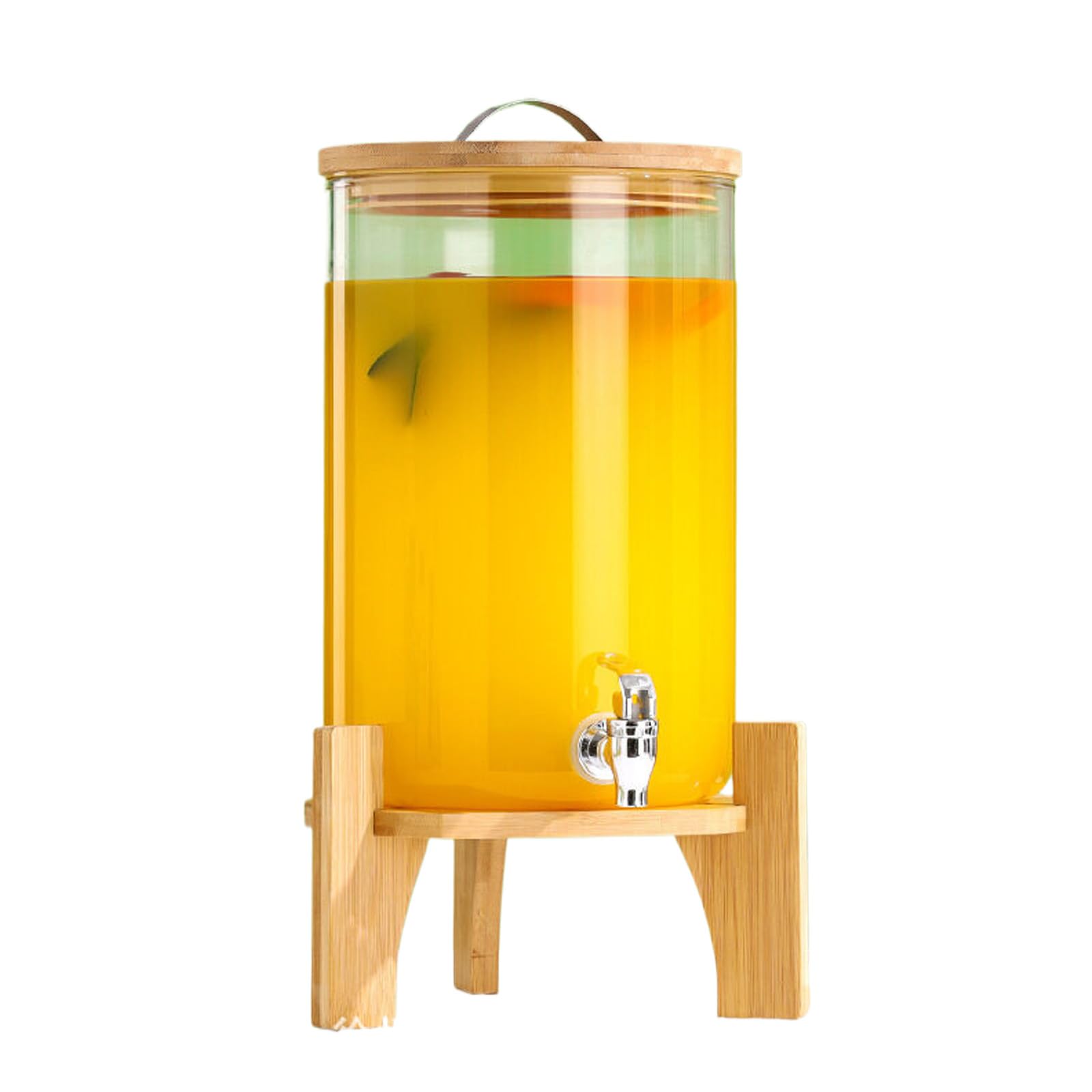 Dispensador de 4 litros con grifo y tapa, perfecto para fiestas, dispensador de agua o Beve, servidor Slish s Beve con grifo ABS