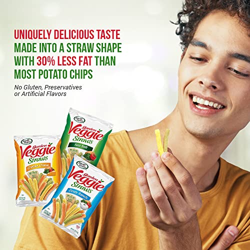 Sensible Portions Garden Veggie Straws Variety Pack, Sea Salt, Zesty Ranch, Cheddar Cheese, 1 Oz Bags, 28 Pack, Packaged By Bools Perfect At Work, Lunch Or Enjoy At Home! Great For Trips, Parties, School, Holidays And Care Packages. #TOP3