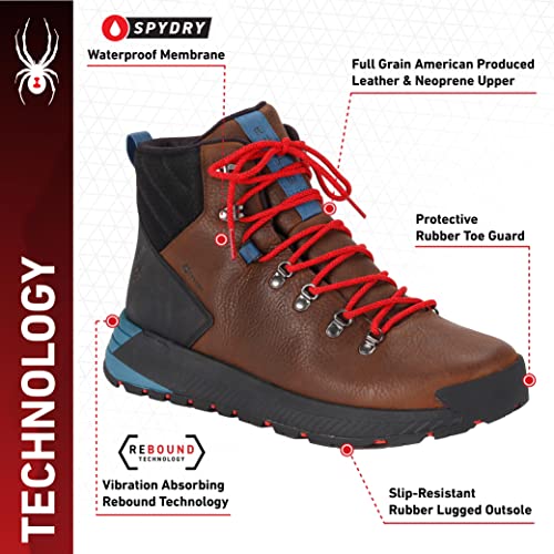 Spyder Men's Hiking Shoes, Brush Brown, 113